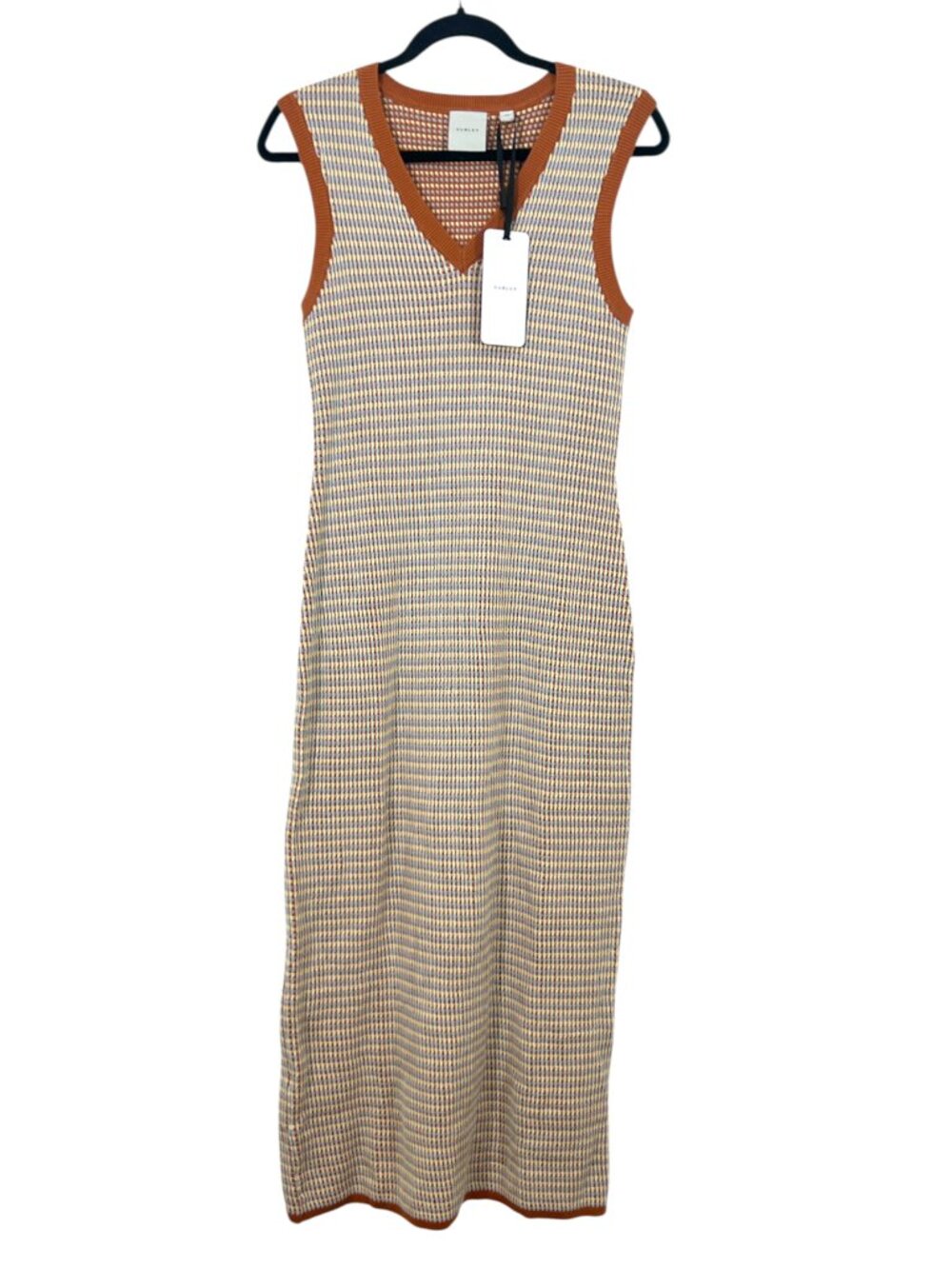 Varley Albane Knit Dress CACL New $198